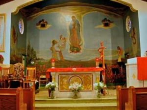 OUR LADY OF GUADALUPE MURAL, NORTH DENVER